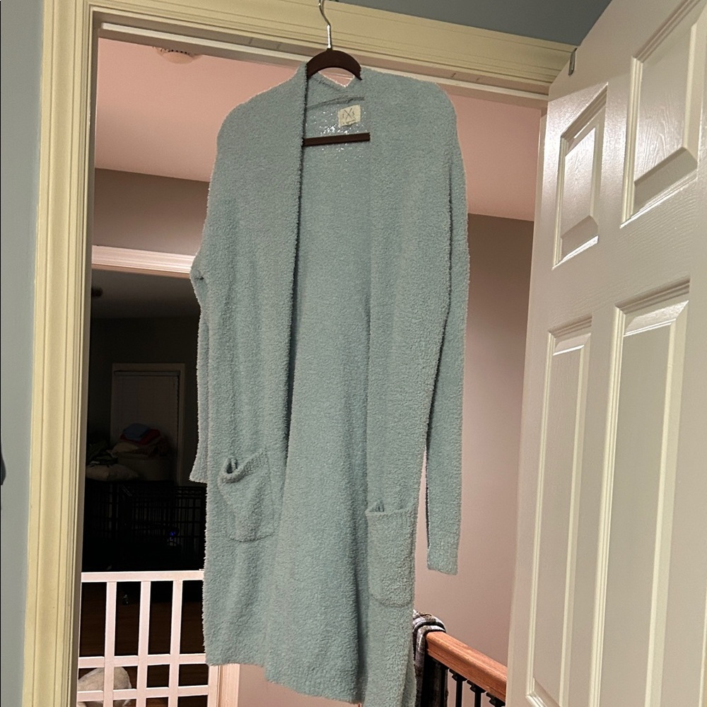 Thread & Supply Soft Blue Cardigan